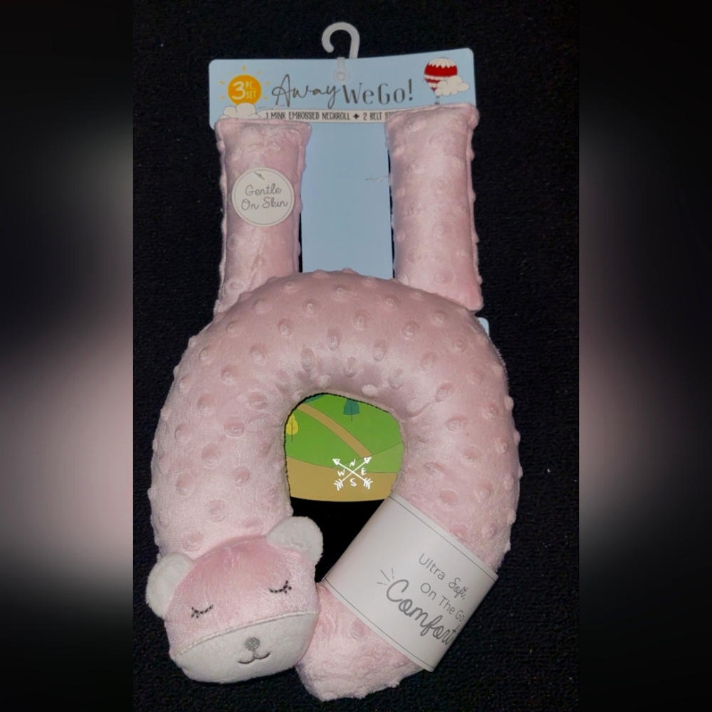 NWT - 3 PC. SET BABY GIRL - LIGHT PINK